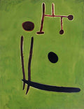 Joan Miro loiseau encerclant dor etincelant la pensee du poete Art A4 Photo Print