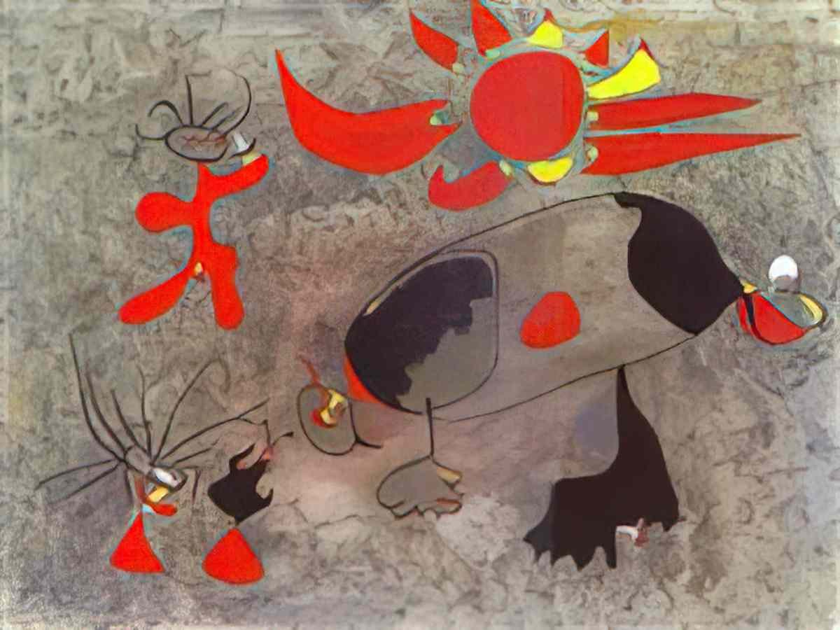 Joan Miro metamorphoses Art A4 Photo Print