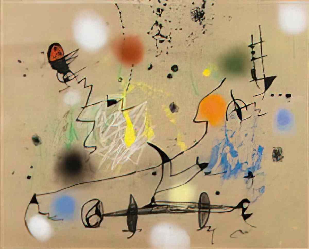 Joan Miro metamorphoses2 Art A4 Photo Print