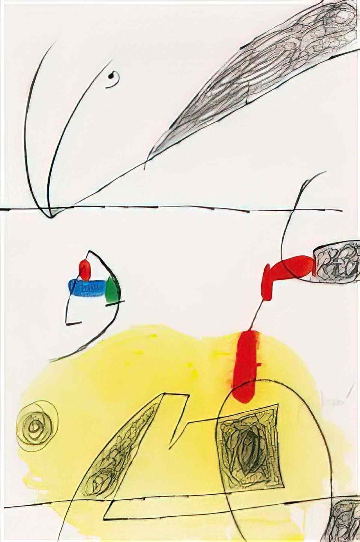 Joan Miro miro Art A4 Photo Print