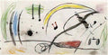 Joan Miro musique du crepuscule iii Art A4 Photo Print