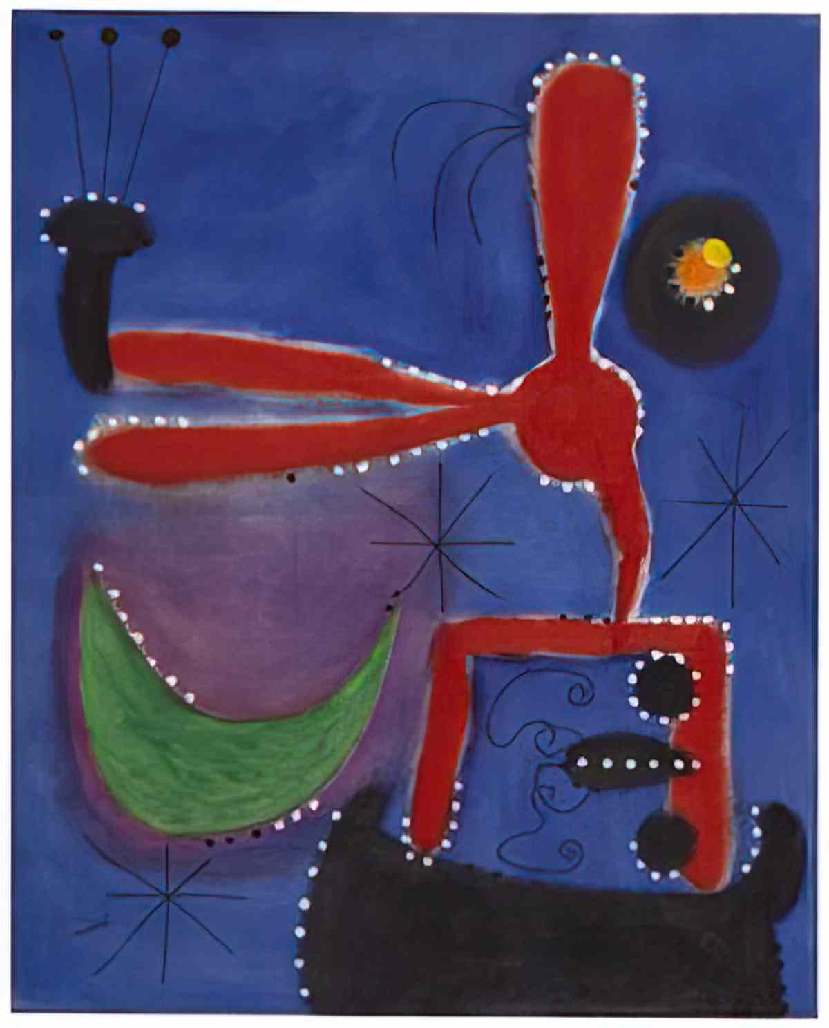 Joan Miro nature morte au raisin Art A4 Photo Print