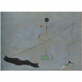 Joan Miro peinture le pecheur Art A4 Photo Print