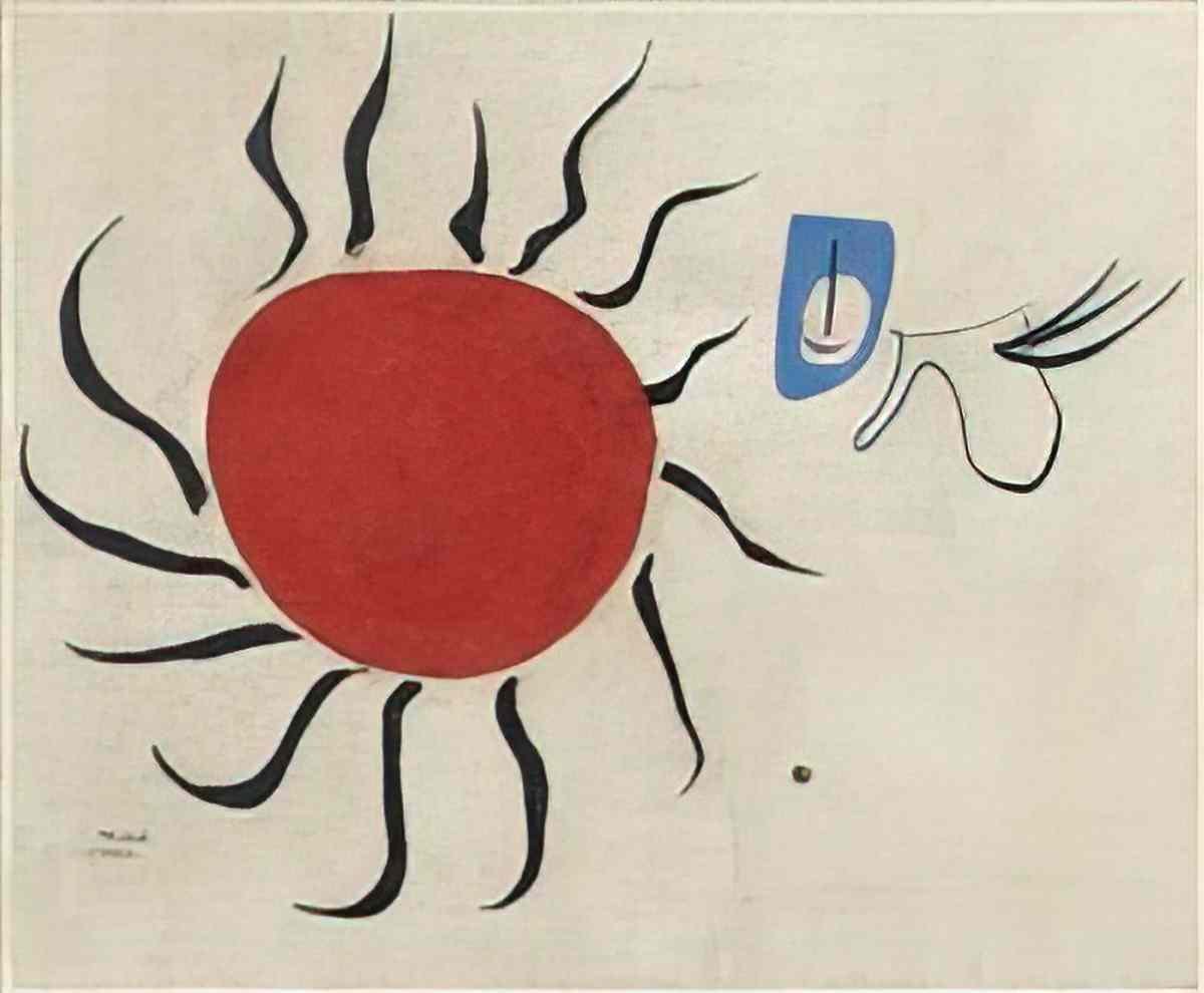 Joan Miro ocella Art A4 Photo Print
