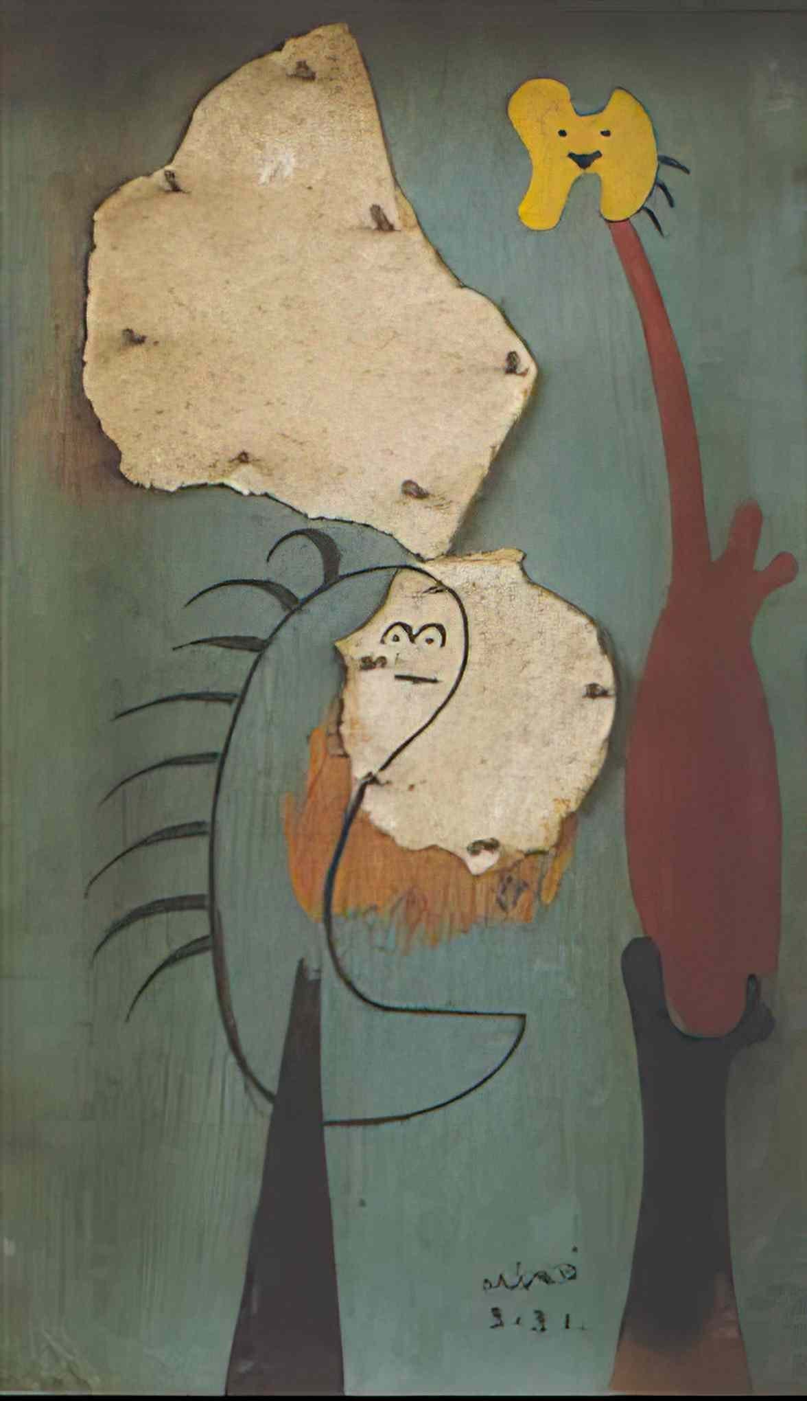 Joan Miro ohne titel a walter erben amicalement2 Art A4 Photo Print