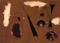 Joan Miro oiseaux au lever du soleil Art A4 Photo Print