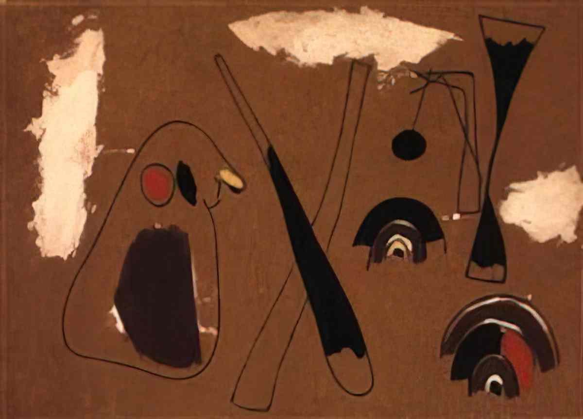 Joan Miro oiseaux au lever du soleil Art A4 Photo Print