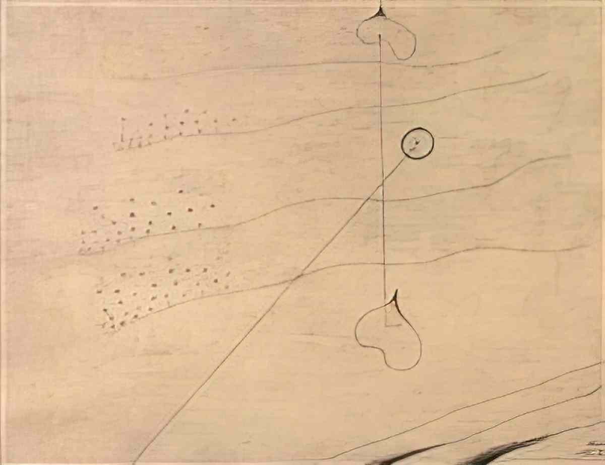 Joan Miro oiseaux dans lespace2 Art A4 Photo Print