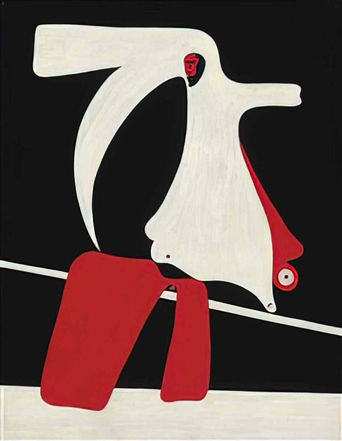 Joan Miro oiseaux dans lespace4 Art A4 Photo Print