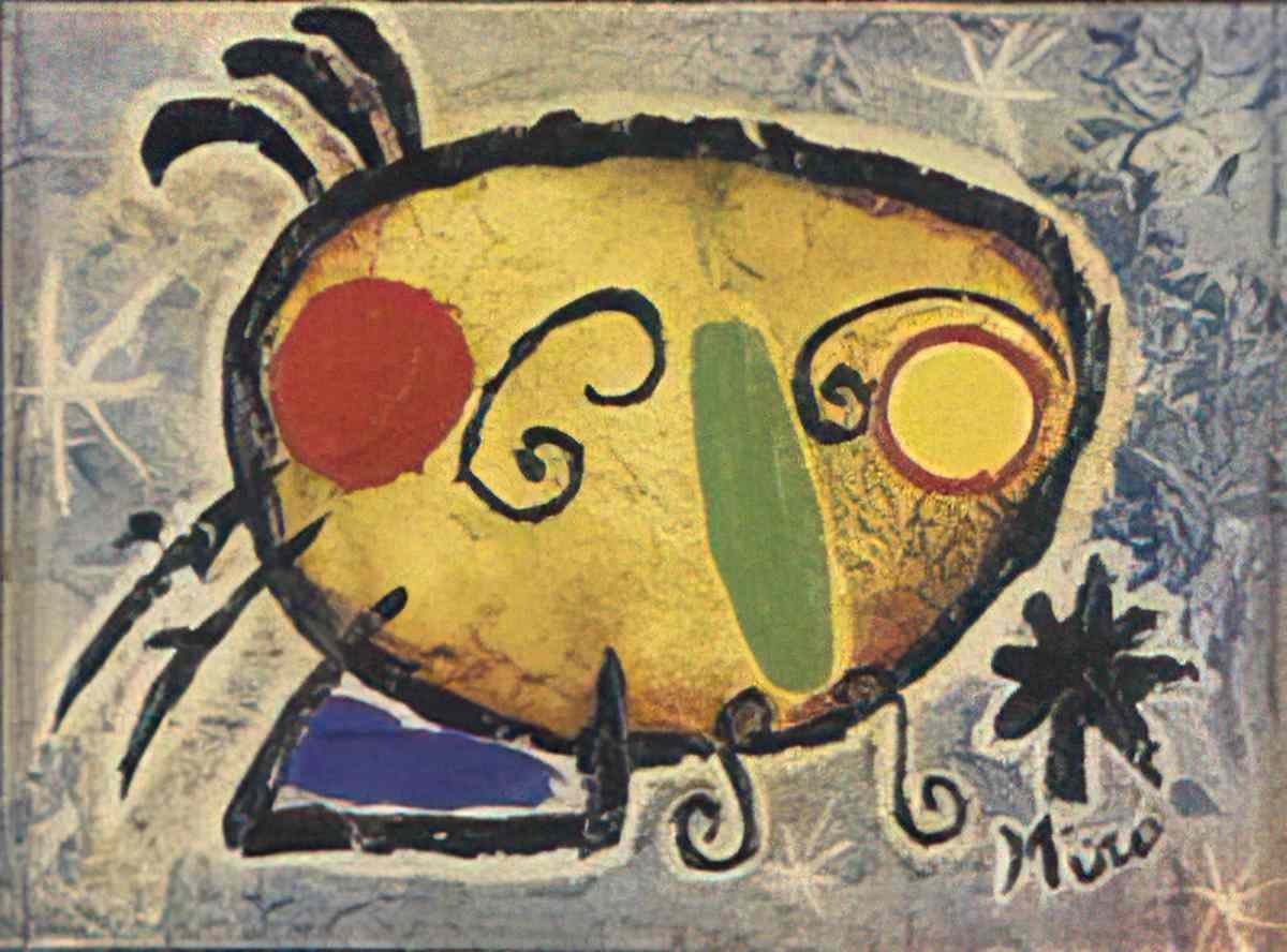 Joan Miro oiseaux1 Art A4 Photo Print