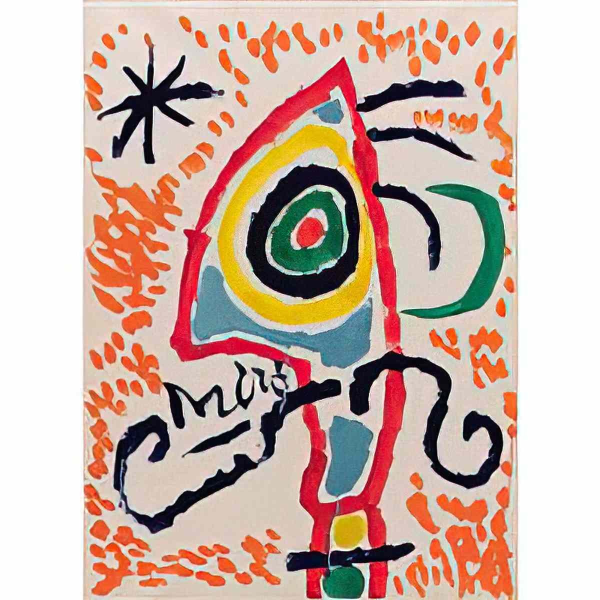 Joan Miro painting13 Art A4 Photo Print
