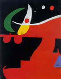 Joan Miro personnage dans la nuit2 Art A4 Photo Print