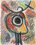 Joan Miro personnage et oiseau 2 Art A4 Photo Print