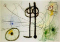 Joan Miro personnage et oiseau aux ailes deployees Art A4 Photo Print