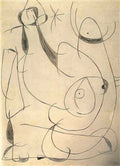 Joan Miro personnage etoile Art A4 Photo Print