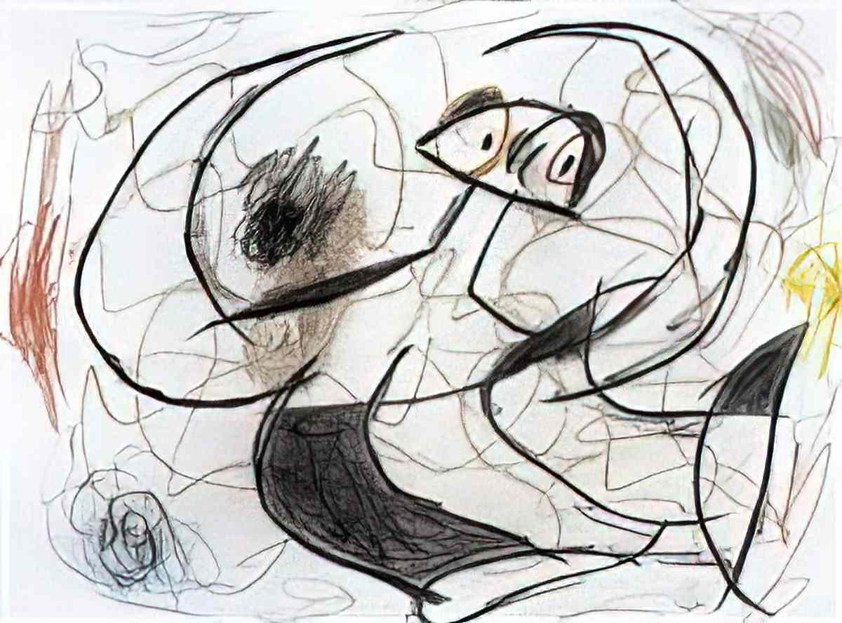 Joan Miro paysage3 Art A4 Photo Print