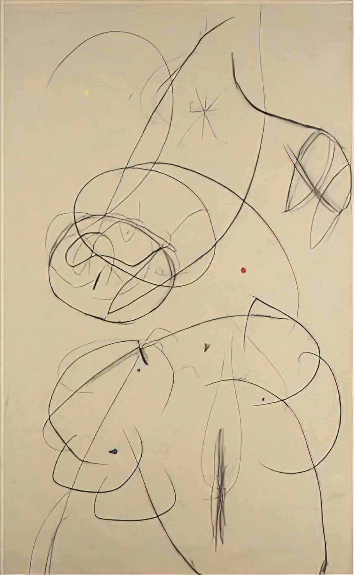 Joan Miro personnage oiseau etoile Art A4 Photo Print