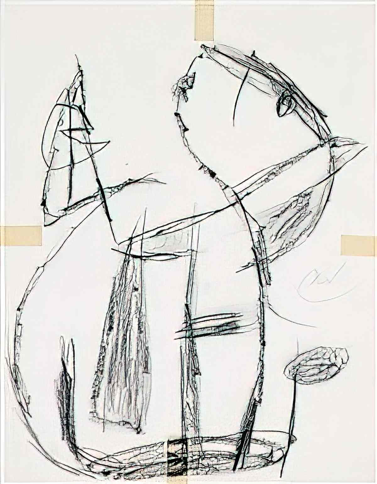 Joan Miro personnage oiseau10 Art A4 Photo Print