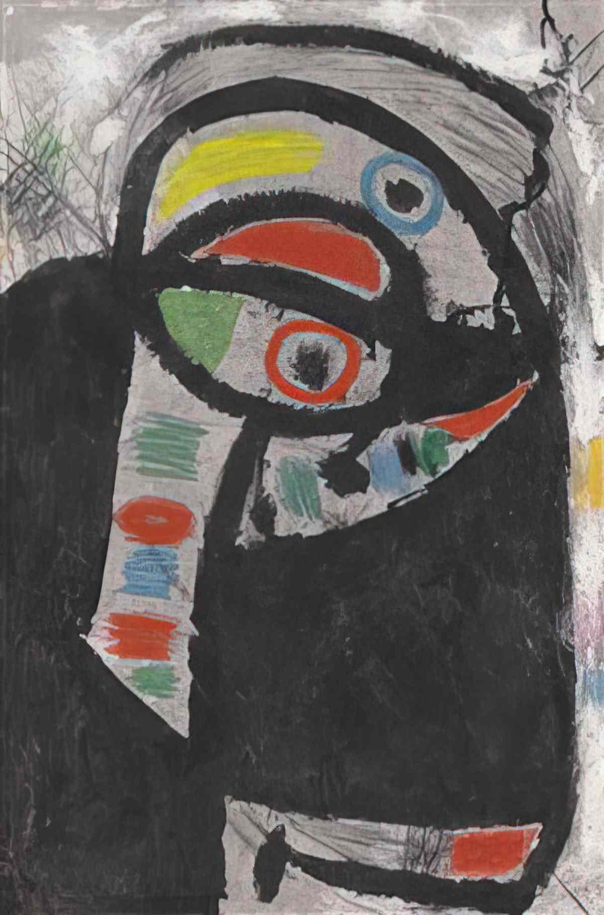 Joan Miro personnage oiseau3 Art A4 Photo Print