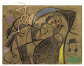 Joan Miro peinture objet Art A4 Photo Print