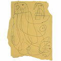 Joan Miro personnage oiseau7 Art A4 Photo Print