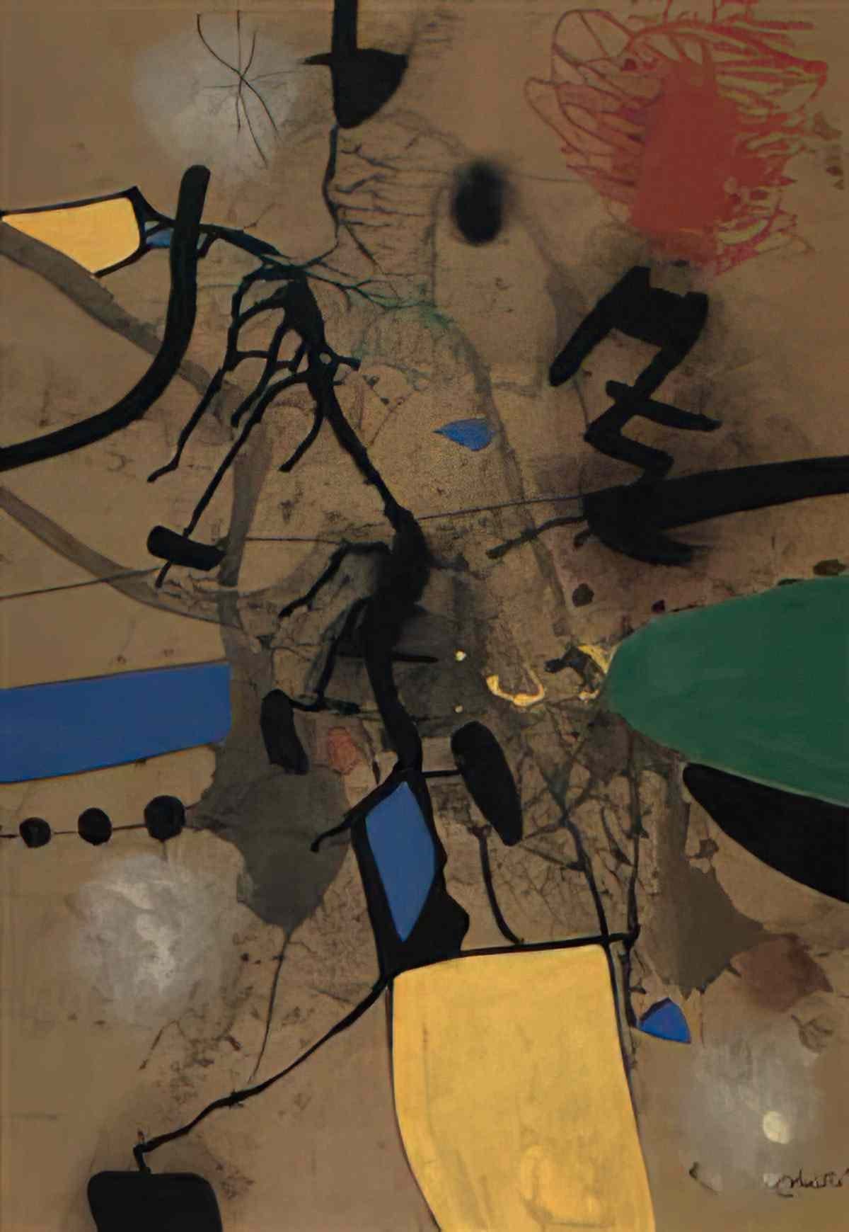 Joan Miro peinture18 Art A4 Photo Print