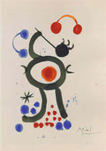 Joan Miro personnage15 Art A4 Photo Print