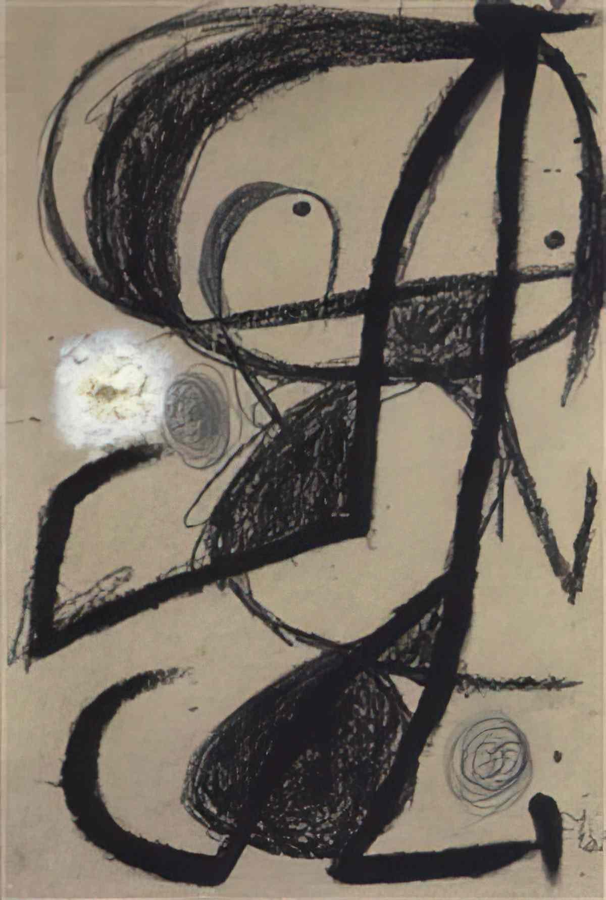 Joan Miro peinture36 Art A4 Photo Print
