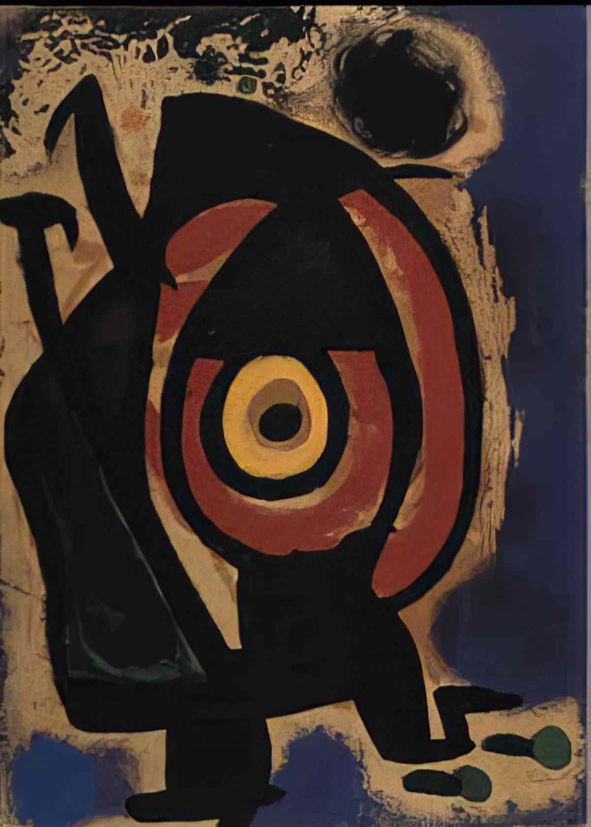 Joan Miro peinture42 Art A4 Photo Print
