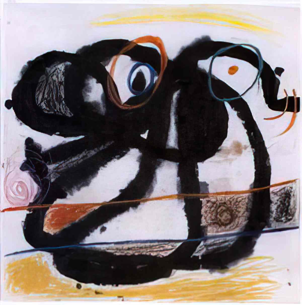 Joan Miro personnage83 Art A4 Photo Print
