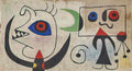 Joan Miro personnage oiseau et soleil Art A4 Photo Print