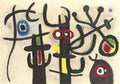 Joan Miro personnages et oiseaux 2 Art A4 Photo Print