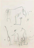 Joan Miro personnages etoiles Art A4 Photo Print