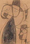 Joan Miro personnages oiseau2 Art A4 Photo Print