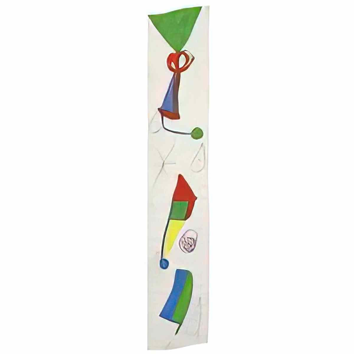 Joan Miro personnages oiseaux etoile Art A4 Photo Print