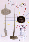 Joan Miro personnages16 Art A4 Photo Print
