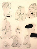 Joan Miro personnages20 Art A4 Photo Print