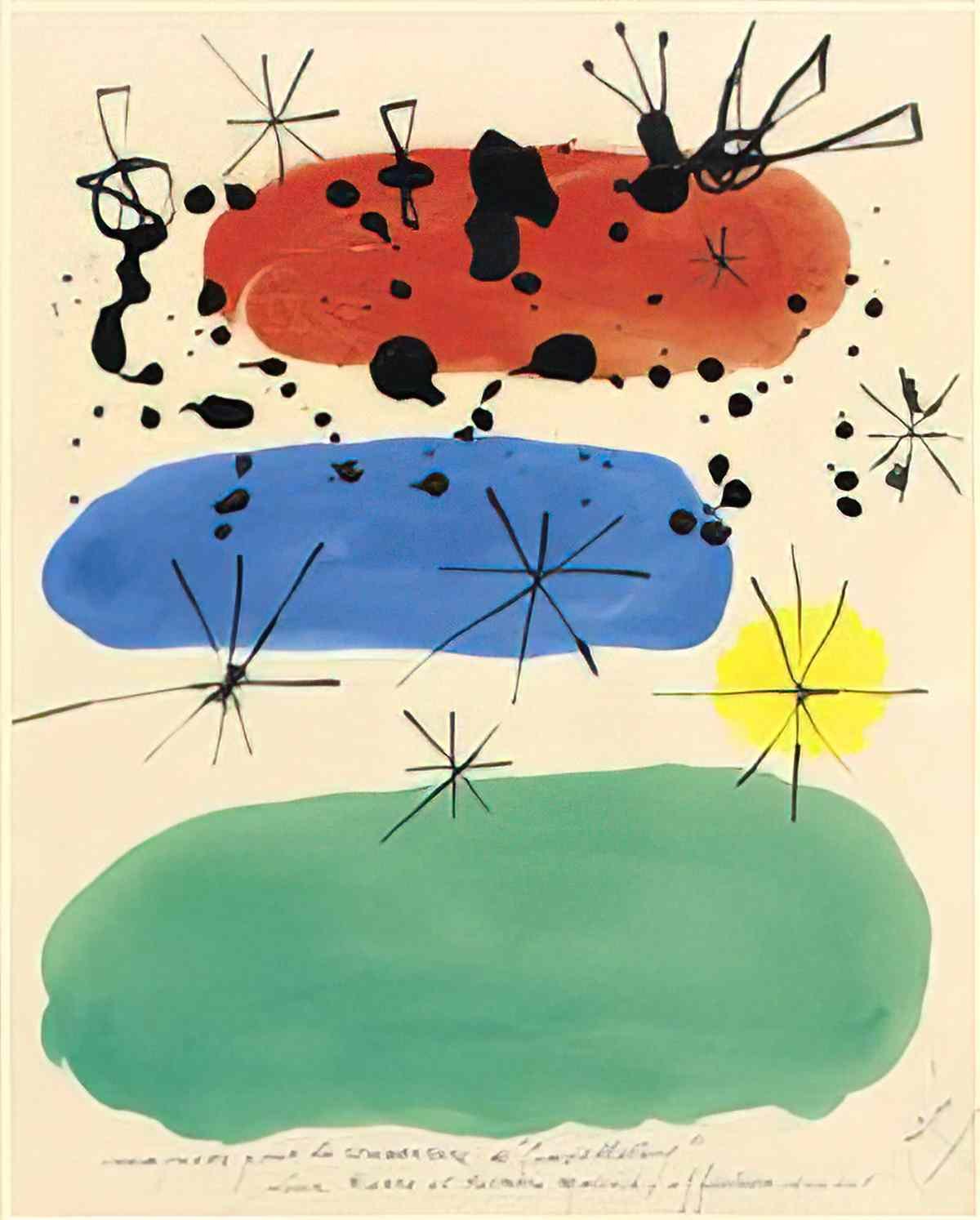 Joan Miro pierre matisse editeur new york Art A4 Photo Print