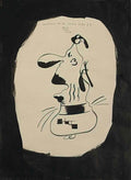 Joan Miro portrait de la mere ubu ii Art A4 Photo Print