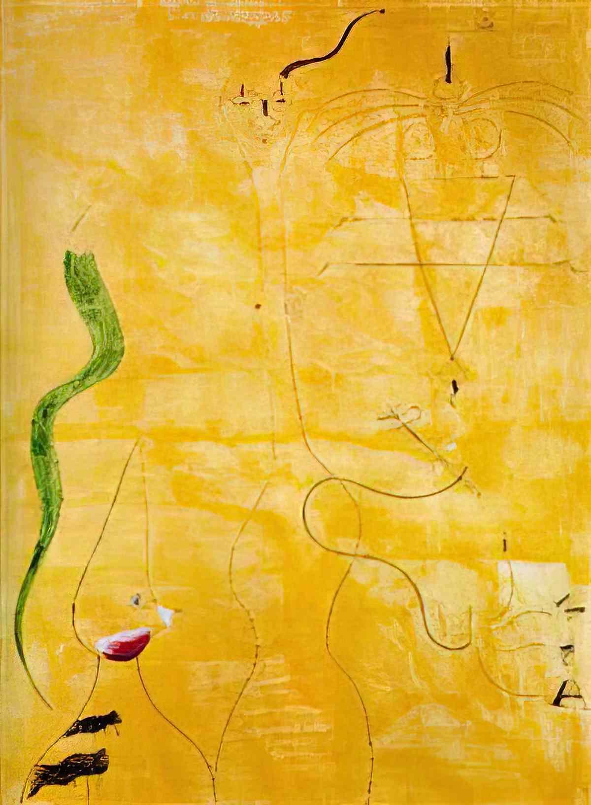 Joan Miro personnage53 Art A4 Photo Print