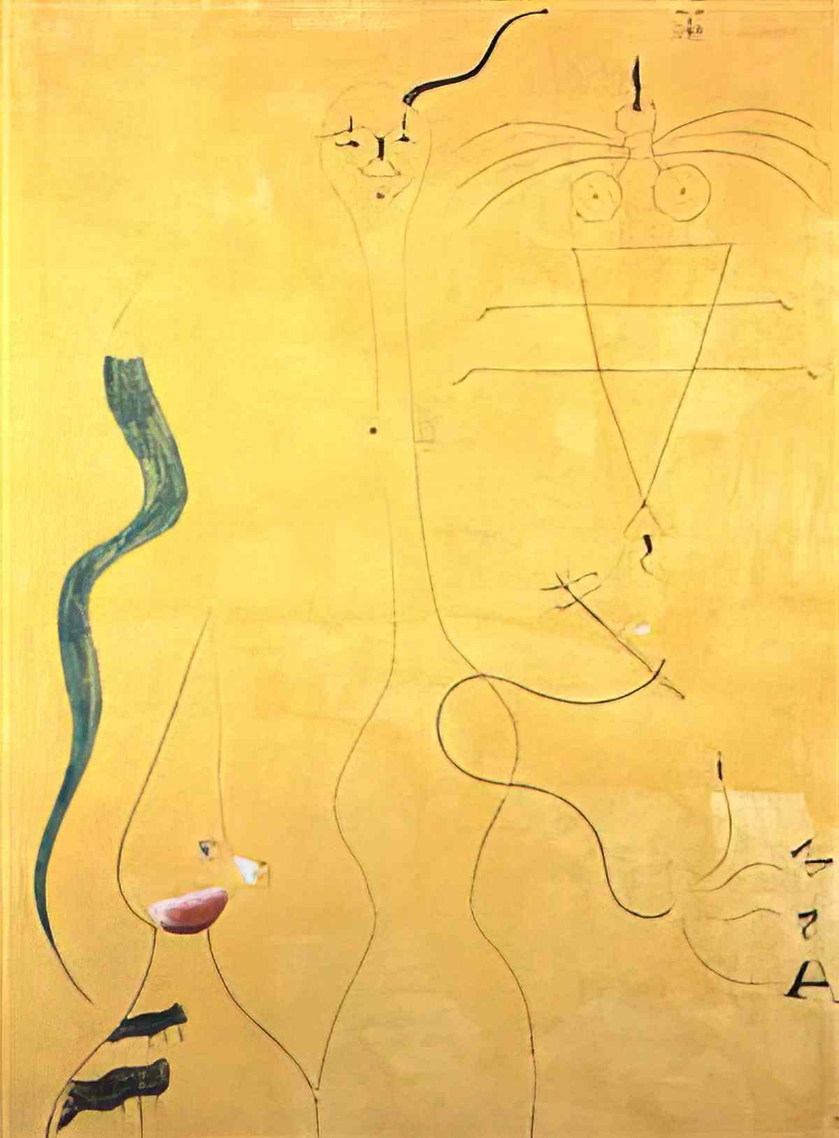 Joan Miro personnage54 Art A4 Photo Print