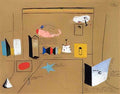 Joan Miro romeo et juliette projet de scene Art A4 Photo Print