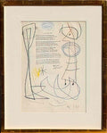 Joan Miro personnages dans la nuit4 Art A4 Photo Print