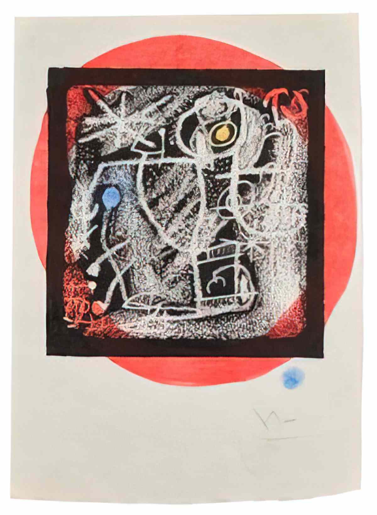 Joan Miro sans titre pour les essencies de la terra Art A4 Photo Print