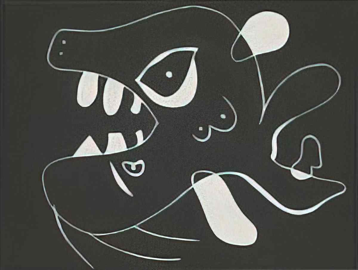 Joan Miro personnages22 Art A4 Photo Print
