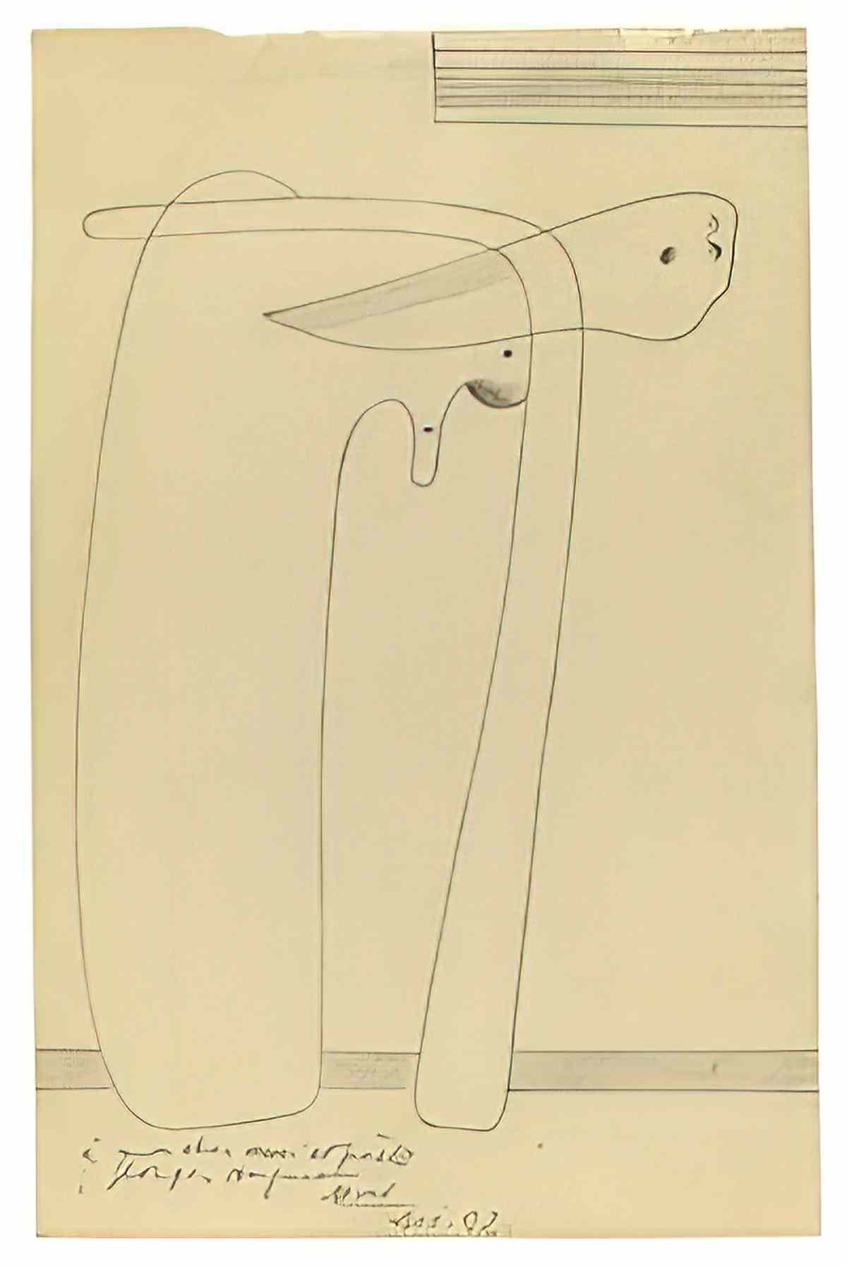 Joan Miro personnages28 Art A4 Photo Print