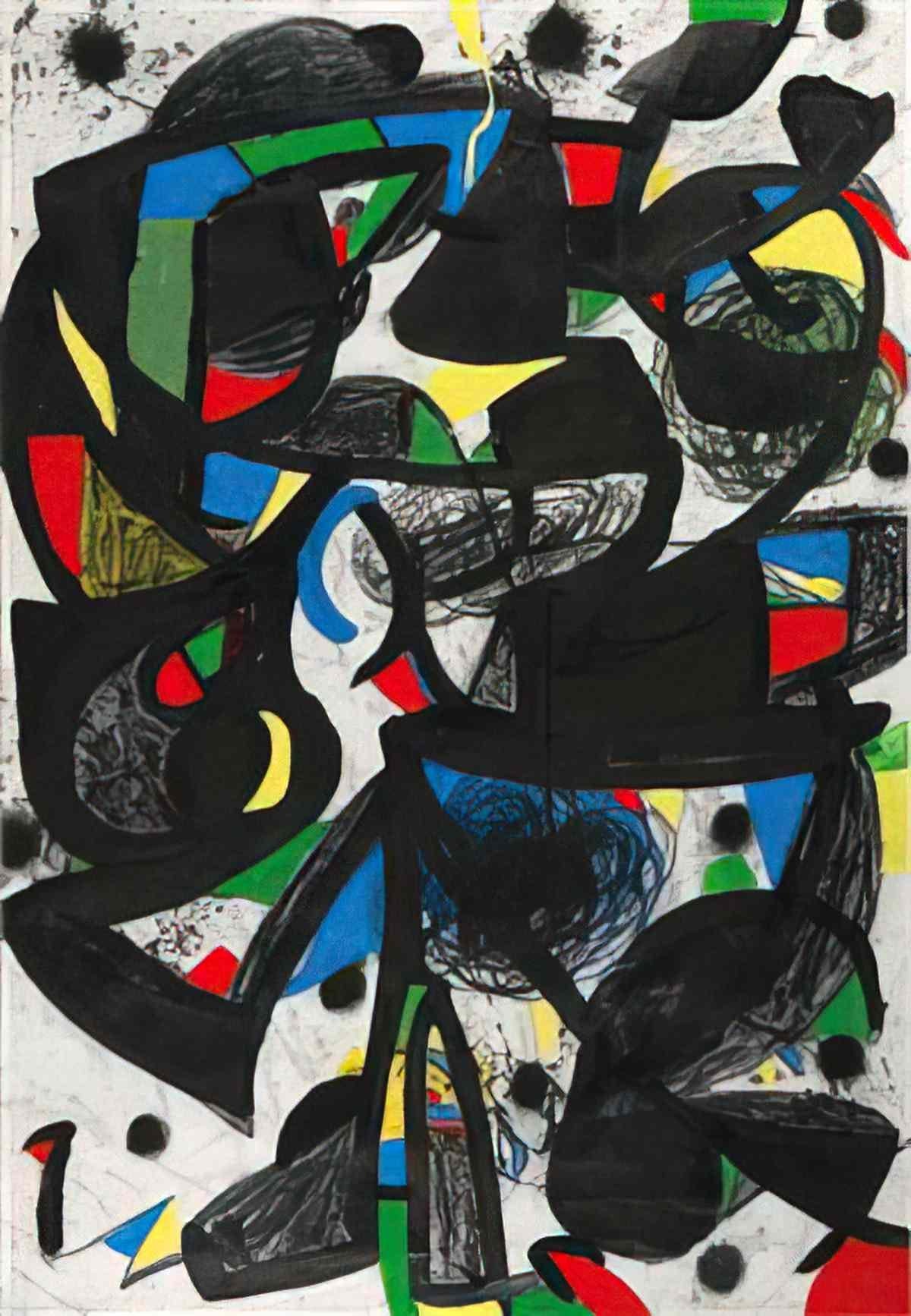 Joan Miro pierre matisse editeur new york Art A4 Photo Print