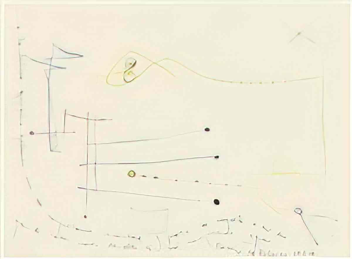 Joan Miro portrait de ramona Art A4 Photo Print