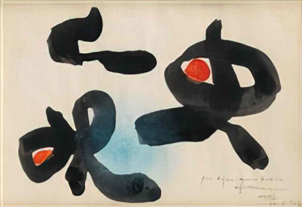 Joan Miro pour madame semiha huber1 Art A4 Photo Print