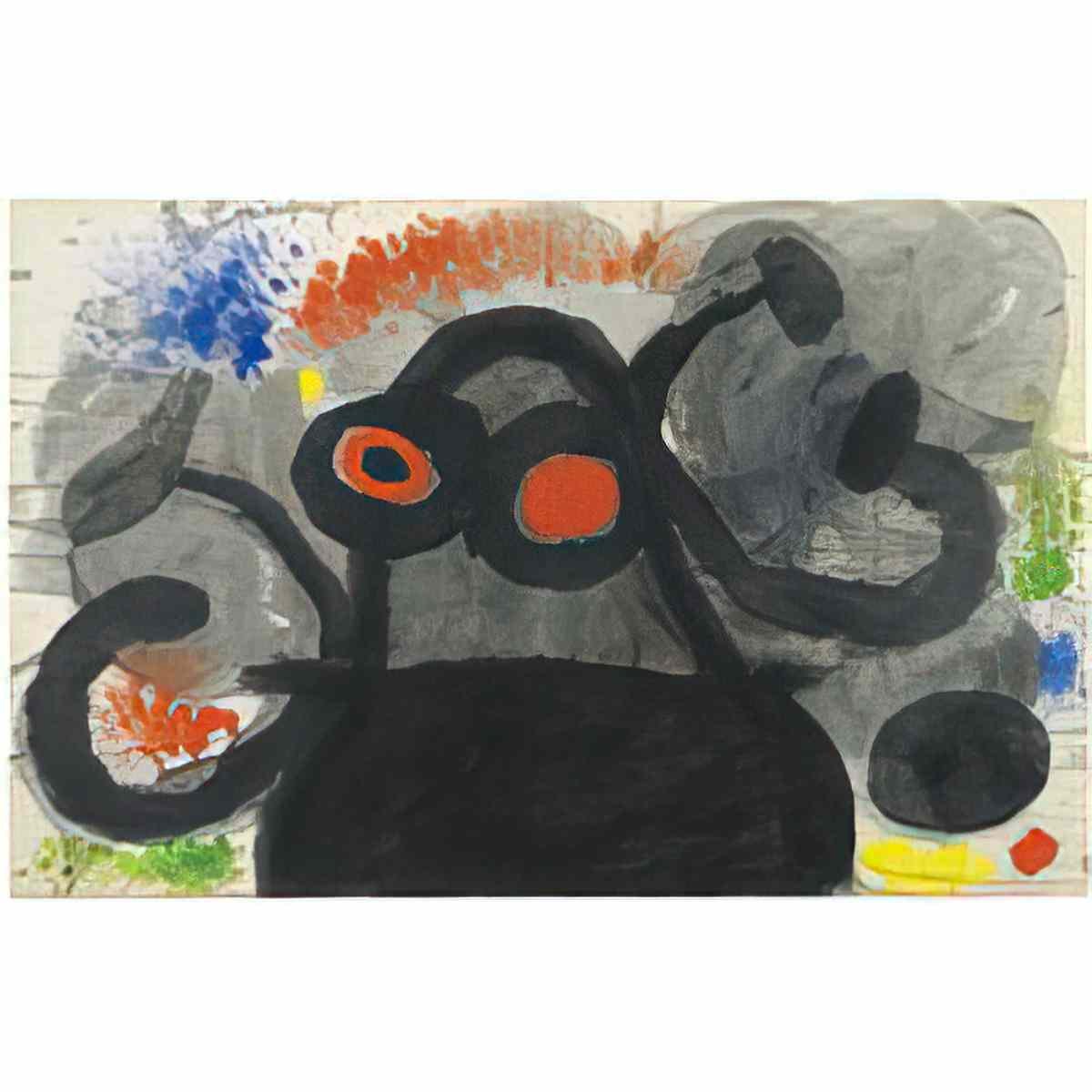 Joan Miro projet pour la serie barcelona iii Art A4 Photo Print